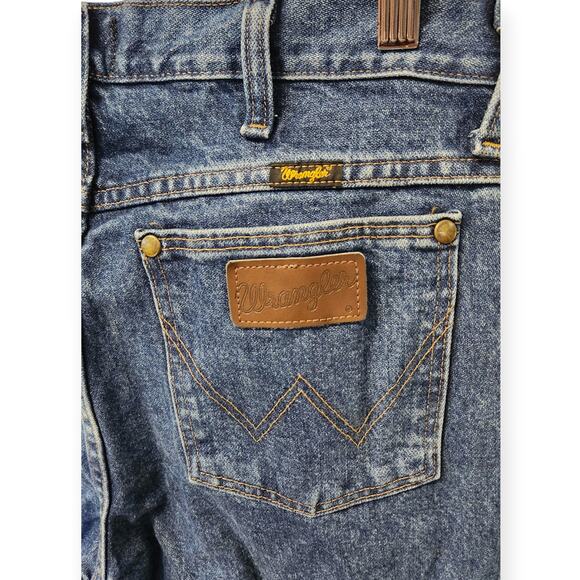 Wrangler Slim Fit Cowboy Cut 36MWZ Straight Denim Jean Pant Men 30 Prewashed - Picture 4 of 6